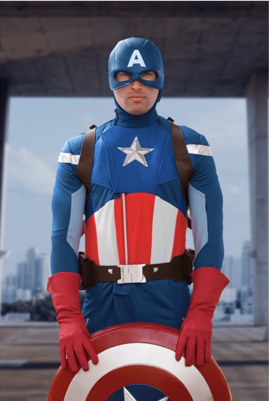 captain america party character for hire in Los Angeles and Orange County